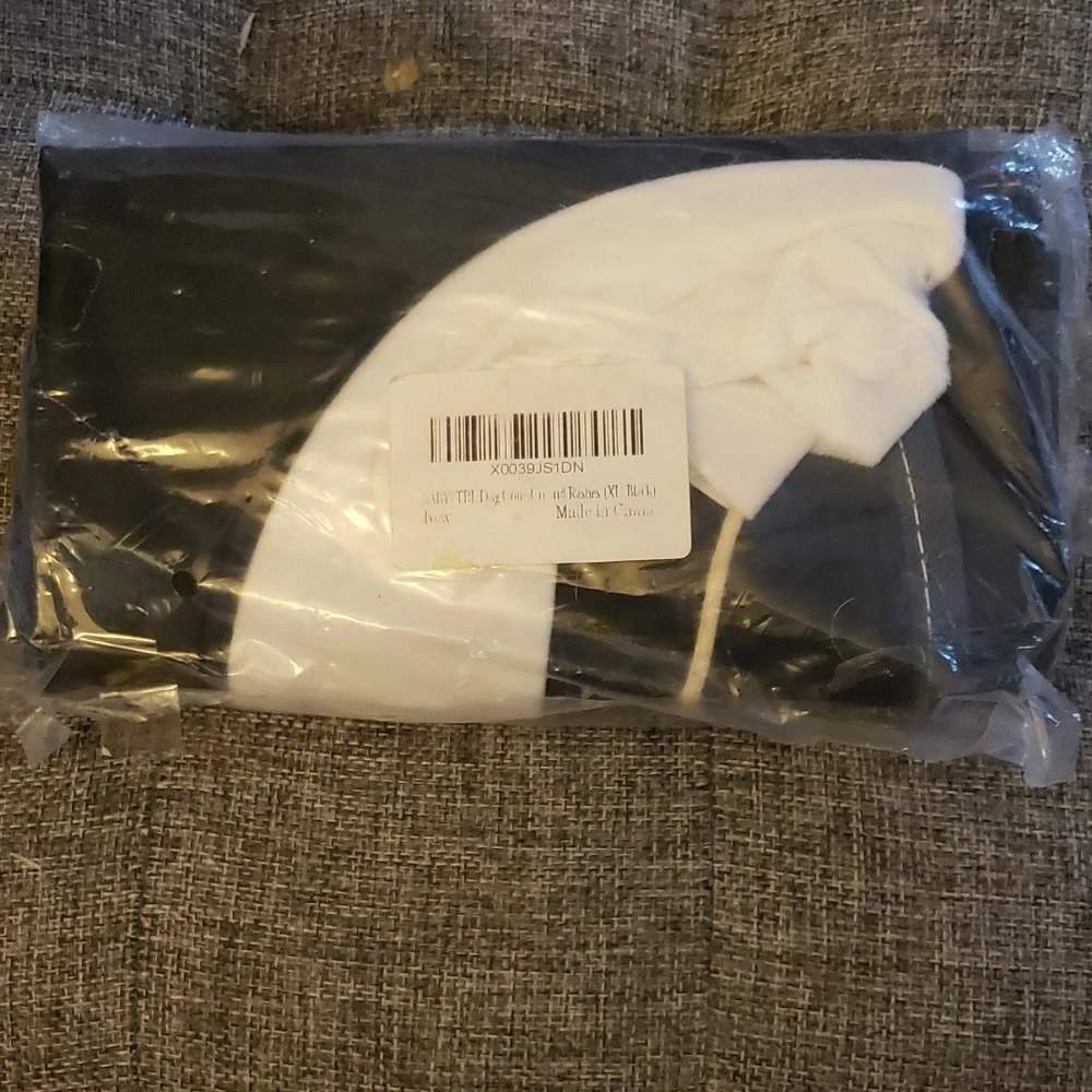 BABYLTRL Dog Cone Collar for After Surgery in Black Size XL